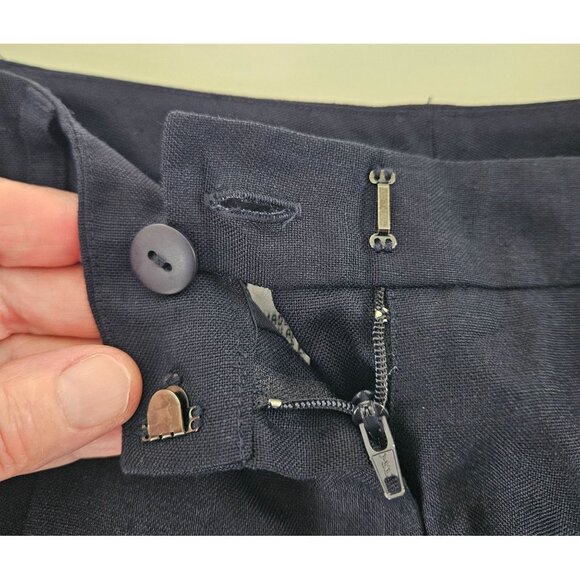 Talbots Womens Dress Pants Blue Pockets Size 6 Petite Stylish Career - Picture 6 of 8